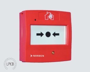 Norden Intelligent Addressable Manual Call Point NFA-T01CP | EN54-11 Certified Fire Alarm Call Point UAE