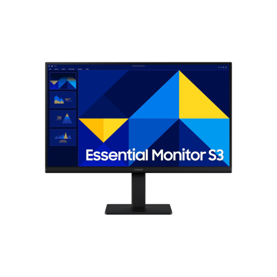 Samsung 24″ Essential Monitor S3 S30GD Full HD IPS Monitor | LS24D300GAMXUE