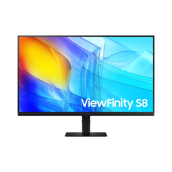 Samsung 32″ ViewFinity S8 S80D UHD Monitor | Ergonomic VA Display with Pivot | LS32D806EAMXUE