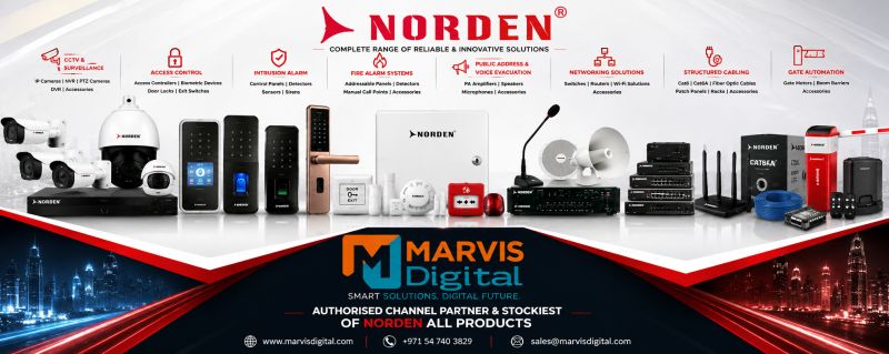 Norden Brand UAE – UPS, Networking, Rack, Solar Inverter, Access Control, Fire Alarm & Data Center Solutions