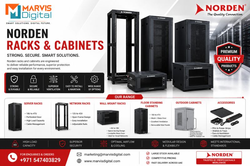 Norden Rack Cabinet UAE – Complete Solution for Server Rooms and Network Infrastructure
